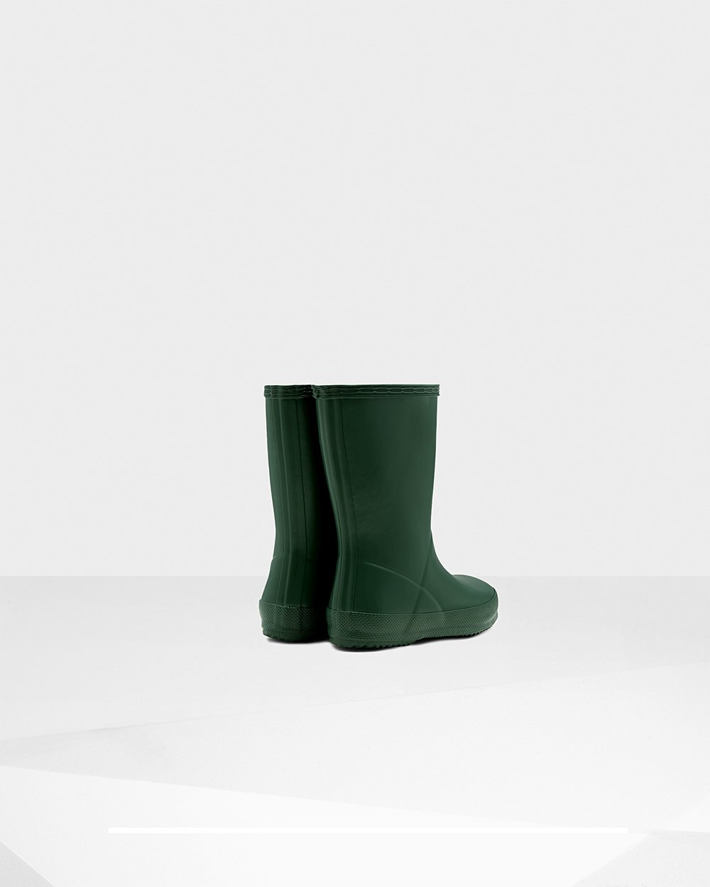 Regenlaarzen Kinderen - Hunter Original First Classic - Groen - 82YJBUWDX